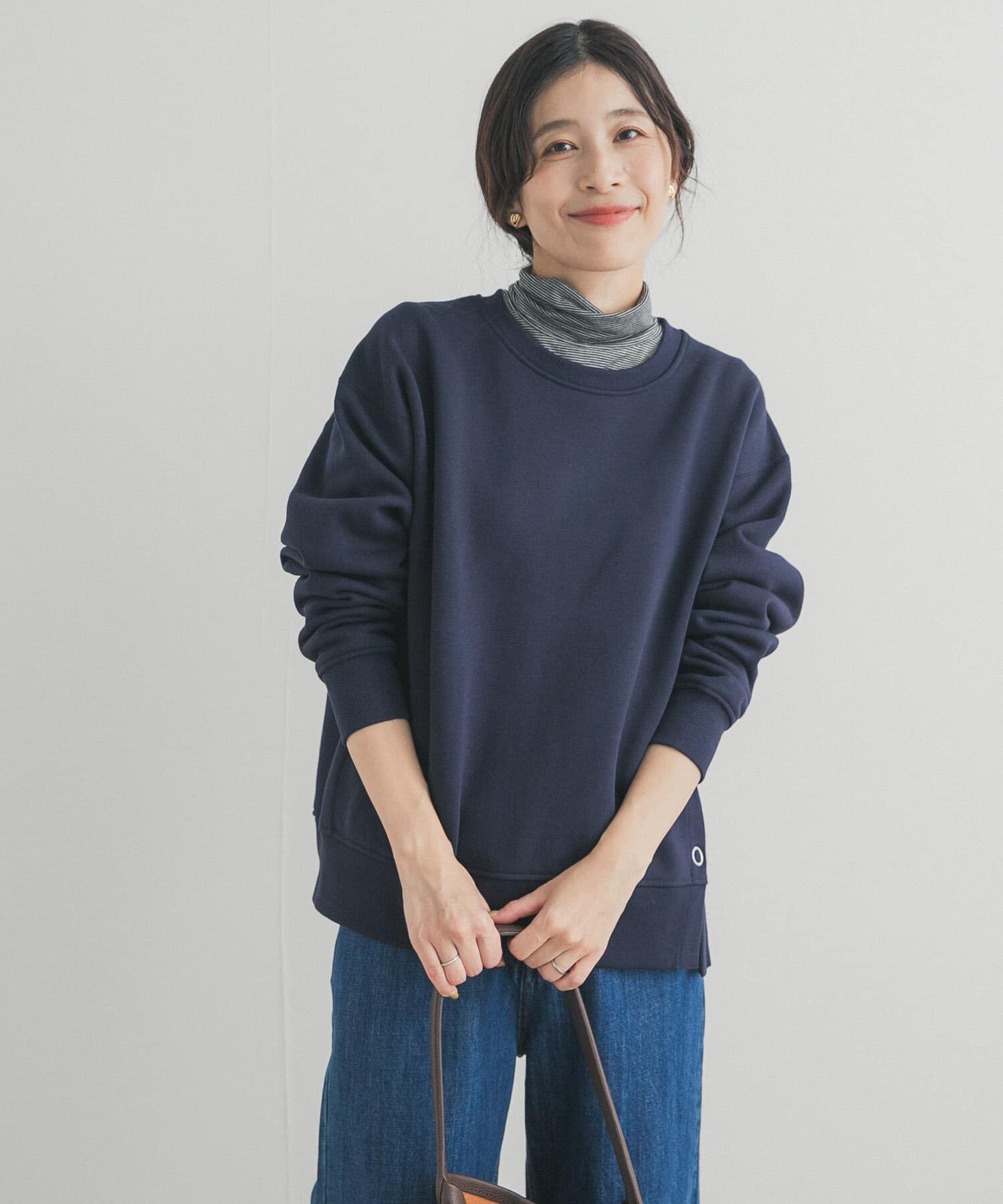 URBAN RESEARCH DOORS「『一部WEB限定カラー』『UR TECH』裏起毛サイド釦スウェット」|スウェット・ジャージ|