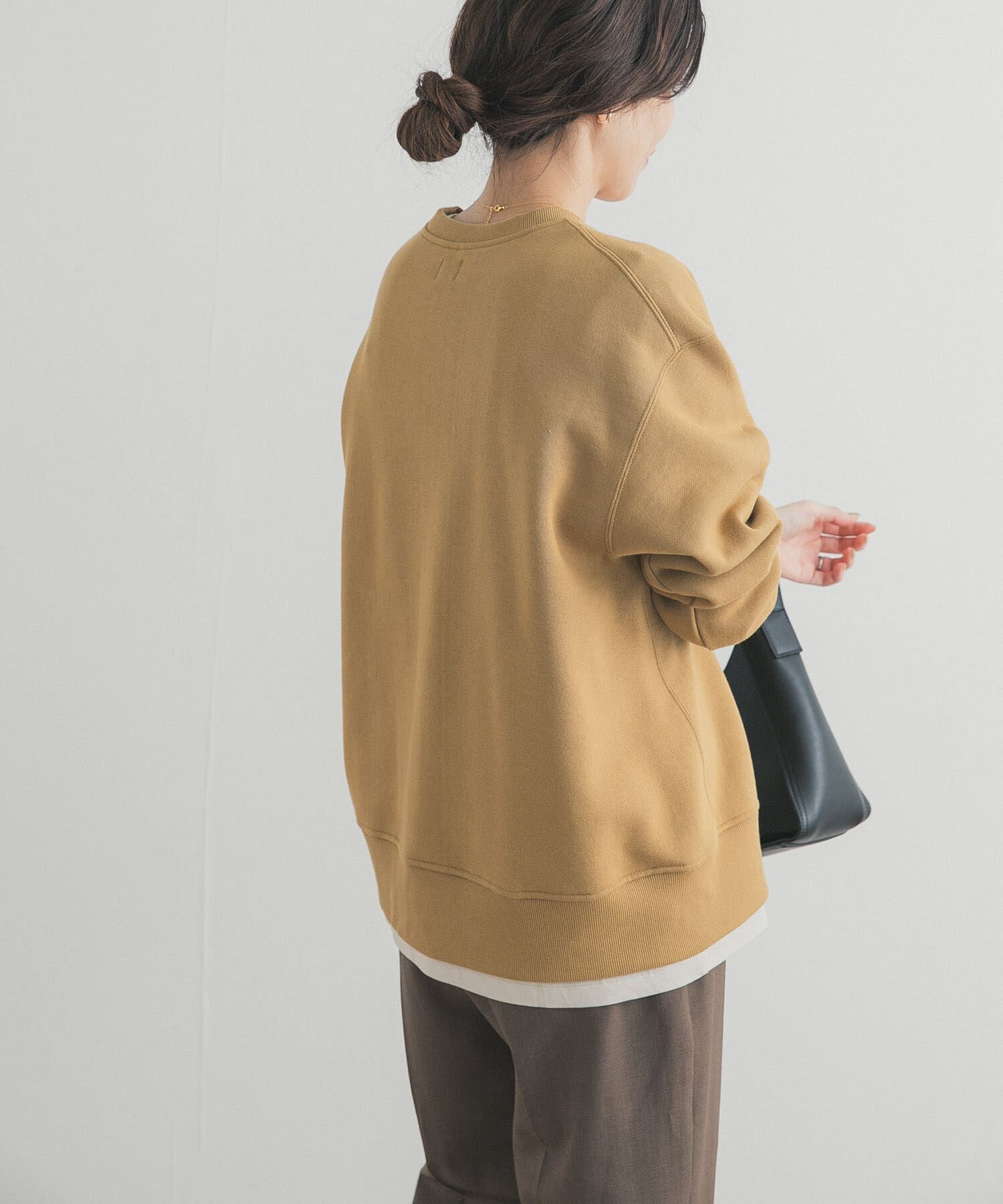 URBAN RESEARCH DOORS「『一部WEB限定カラー』『UR TECH』裏起毛サイド釦スウェット」|スウェット・ジャージ|