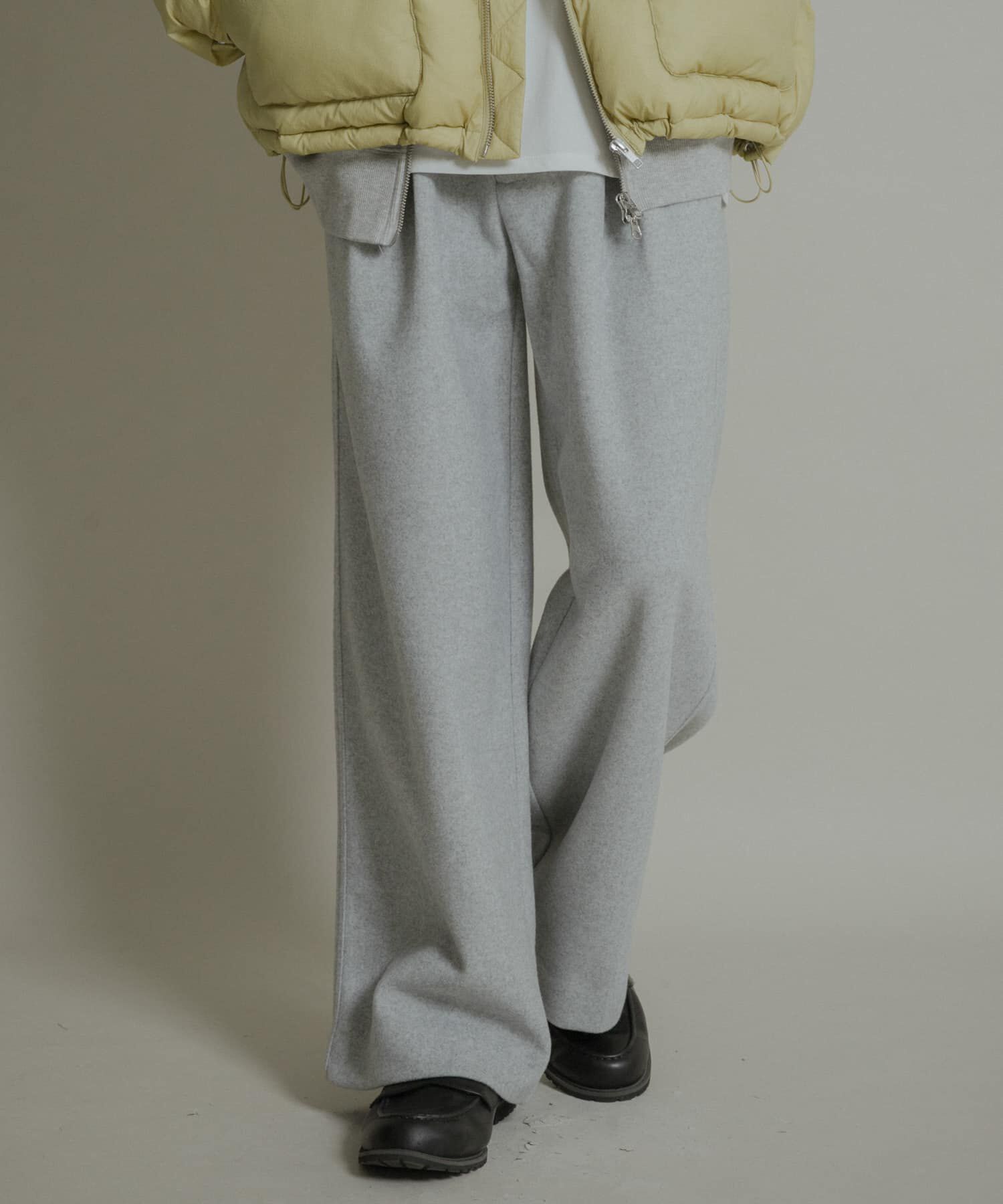 SENSE OF PLACE by URBAN RESEARCH「ジャージメルトンタックワイドパンツ」|その他|