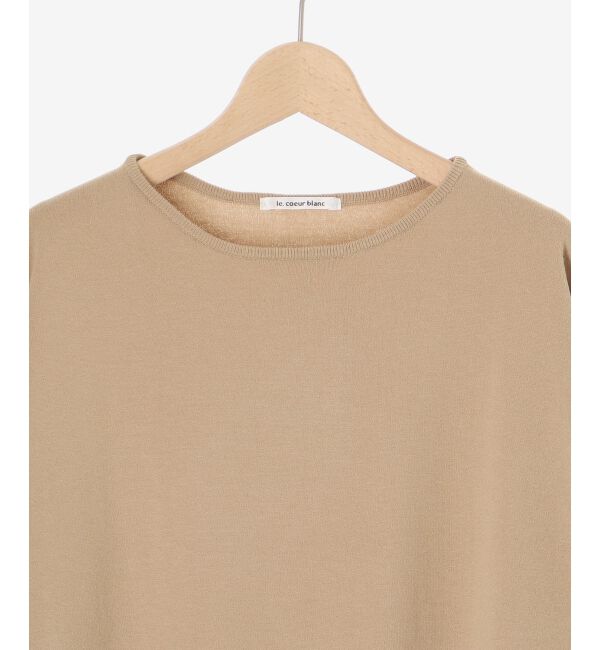 le.coeur blanc「《手洗い可能》ボリュームスリーブニットプルオーバー」|ニット・セーター|