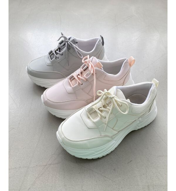 MAJESTICLEGON「☆厚底2WAYリボンスニーカー」|スニーカー|