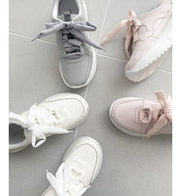 MAJESTICLEGON「☆厚底2WAYリボンスニーカー」|スニーカー|