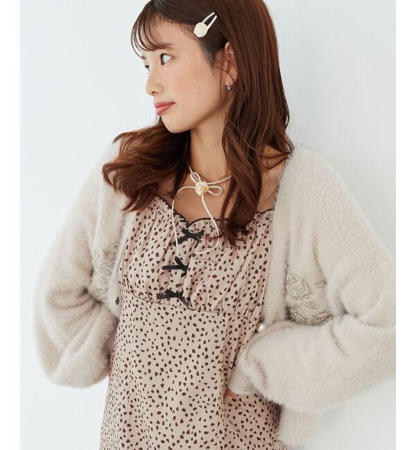 MAJESTICLEGON「プチリボンキャミワンピース」|ワンピース|