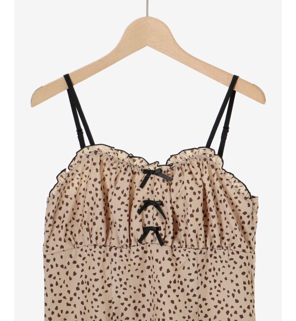 MAJESTICLEGON「プチリボンキャミワンピース」|ワンピース|