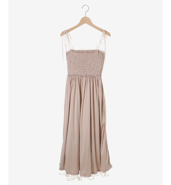  「パールチェーンキャミワンピース」|ワンピース|