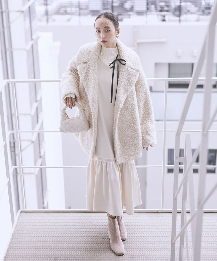 earth music&ecology「アソートサテンキャミワンピース」|ワンピース|