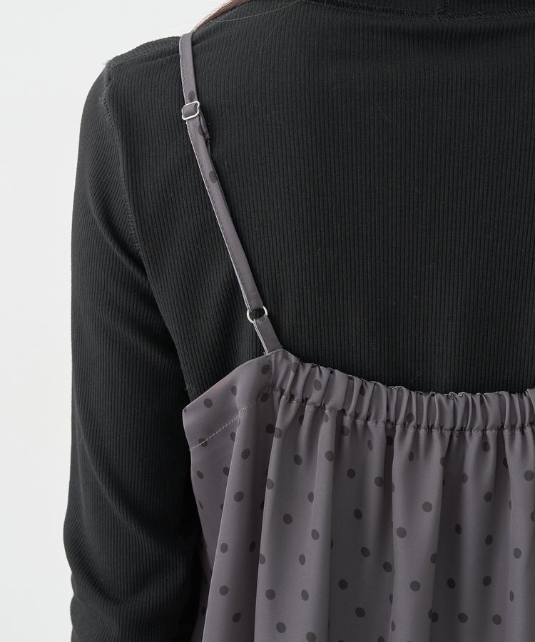 earth music&ecology「アソートサテンキャミワンピース」|ワンピース|