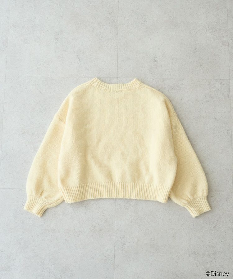 earth music&ecology「Disney/ミッキーコード刺繍ニットプルオーバー」|ニット・セーター|