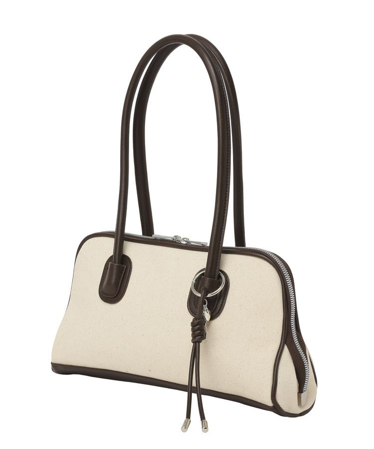 earth music&ecology「チャーム付きオブロングボストン」|ショルダー・メッセンジャー|