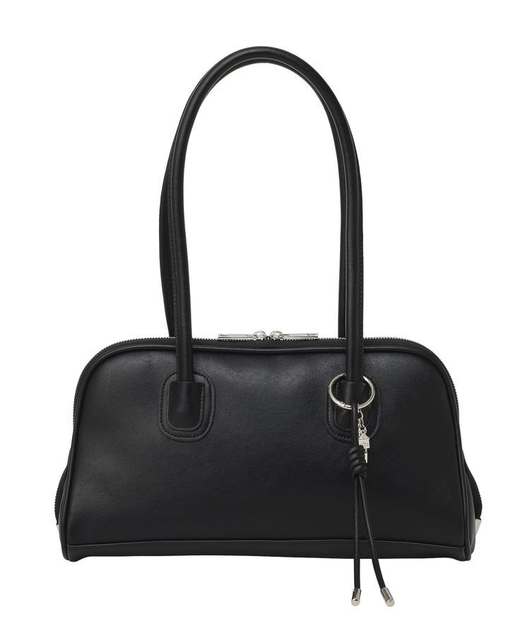 earth music&ecology「チャーム付きオブロングボストン」|ショルダー・メッセンジャー|