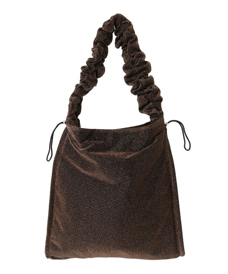 armonia「andmikka.ラメニットクシュクシュトートバッグ」|トートバッグ|