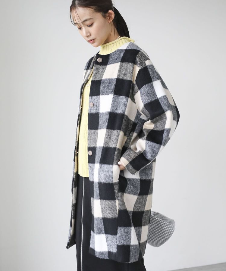 Green Parks「シャギーノーカラーコート」|その他|