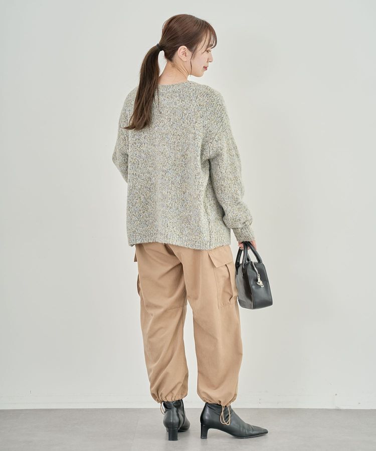 Green Parks「2WAYメランジMIXニットプルオーバー」|ニット・セーター|
