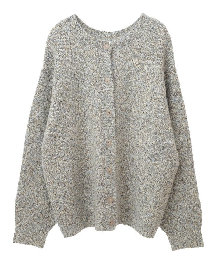 Green Parks「2WAYメランジMIXニットプルオーバー」|ニット・セーター|