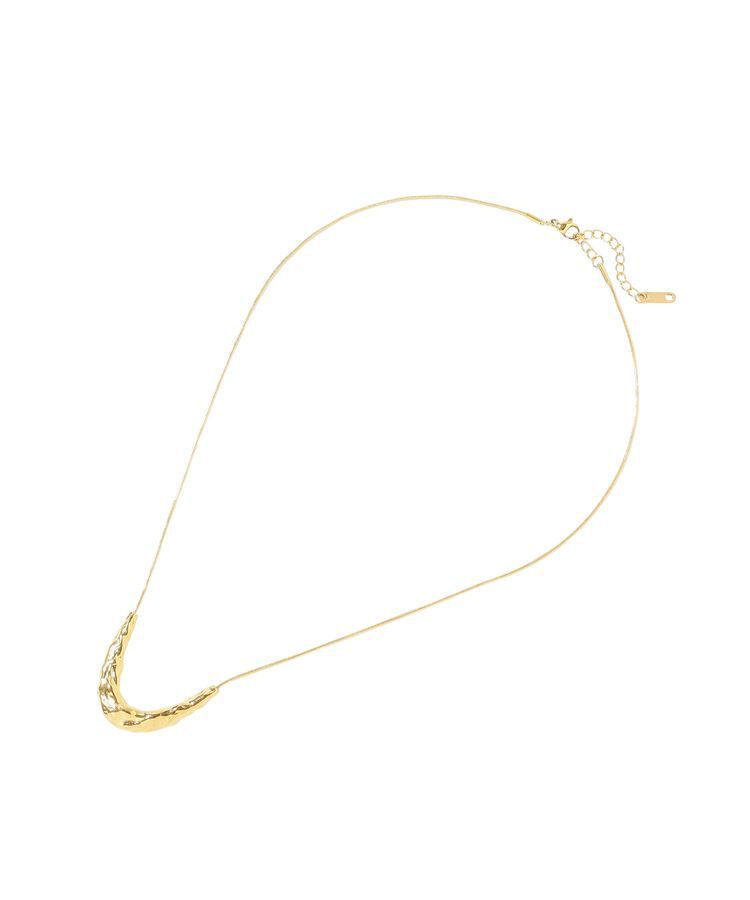 GARAGE OF GOOD CLOTHING「STAINLESSテクスチャトップネックレス」|ネックレス|