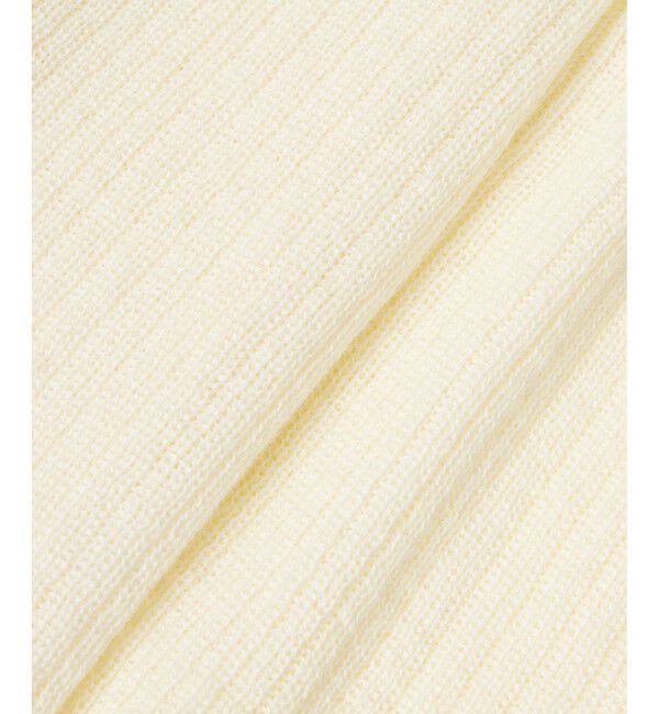 allureville「ランダムストライプニットポロ」|ニット・セーター|