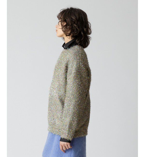 allureville「マルチラメシャギープルオーバー」|ニット・セーター|