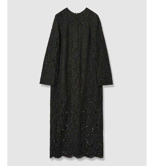 LOULOU WILLOUGHBY「【LOULOU WILLOUGHBY】パールネックレースワンピース」|ワンピース|