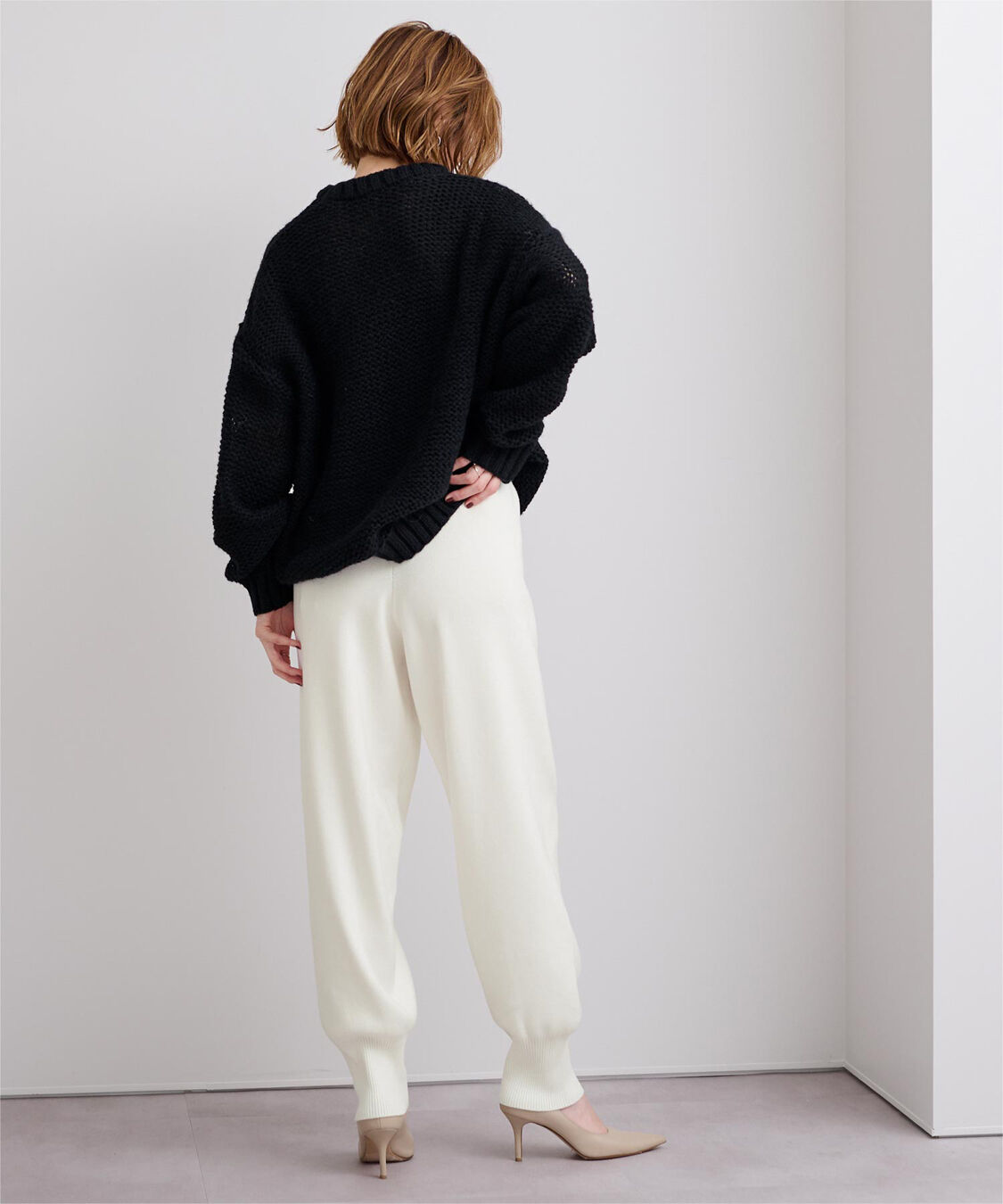 ur's「ニットジョガーパンツ」|スラックス|