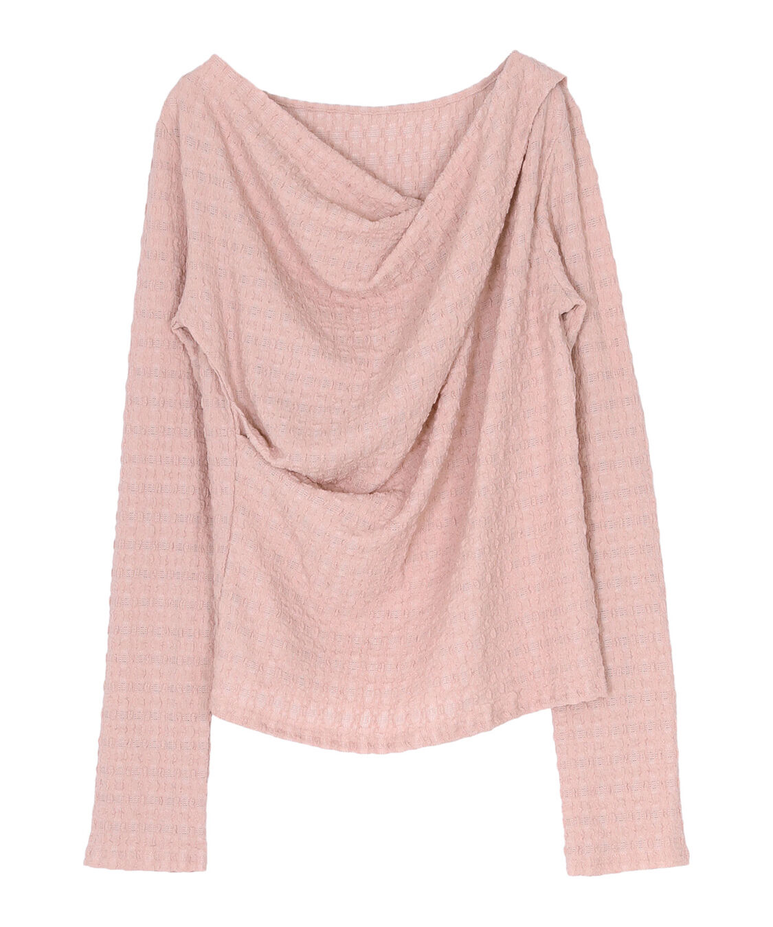 titivate「ドレープデザインロングスリーブトップス」|Tシャツ・カットソー|