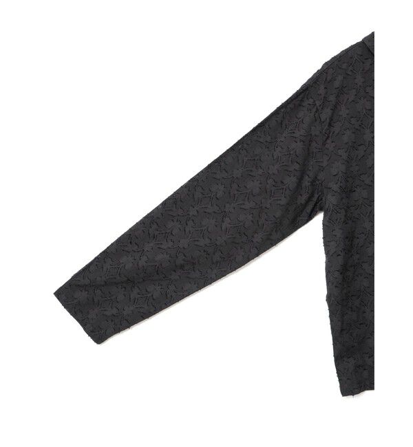 mizuiro ind「mizuiro ind ジャカードロングスリーブシャツ」|シャツ・ブラウス|