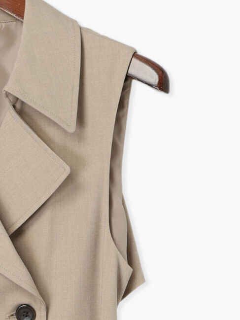 Te chichi「【宮本茉由着用】ロングジレワンピース」|ワンピース|