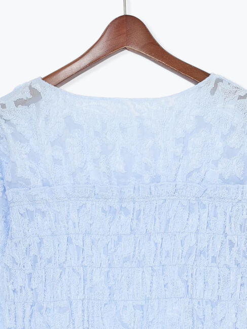 Te chichi「【宮本茉由着用】カットジャガードチュニックブラウス」|シャツ・ブラウス|