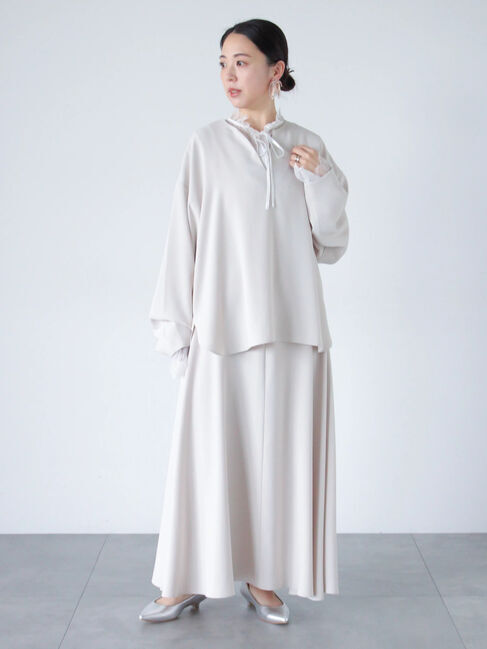 sm2rhythm「【セレモニーアイテム】ジョーゼットスカート(セットアップ可)」|スカート|