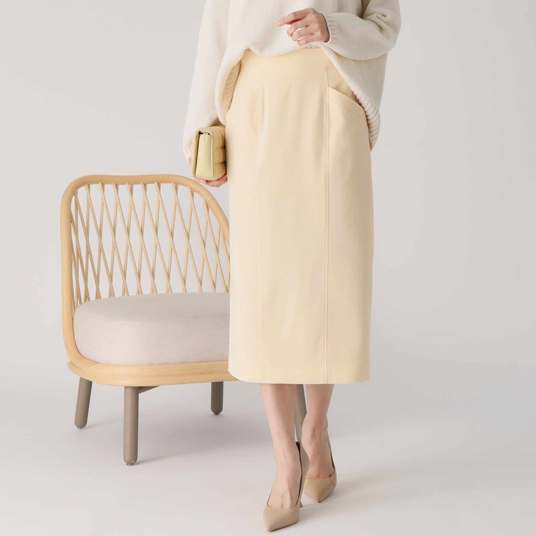 COUP DE CHANCE「【洗える／日本製】ナロータイトスカート」|スカート|