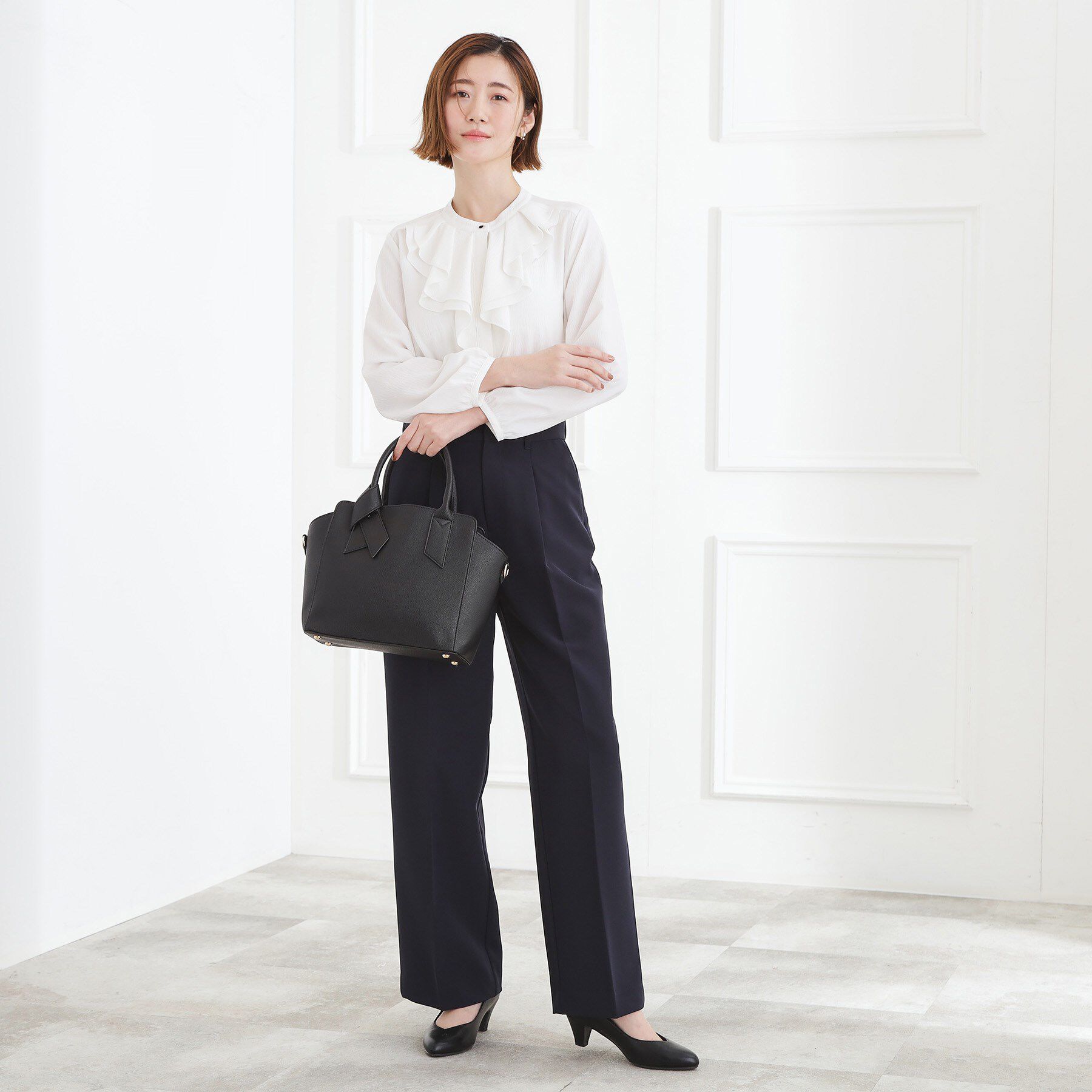 grove「【人間工学】ノットハンドル2WAYトート」|トートバッグ|