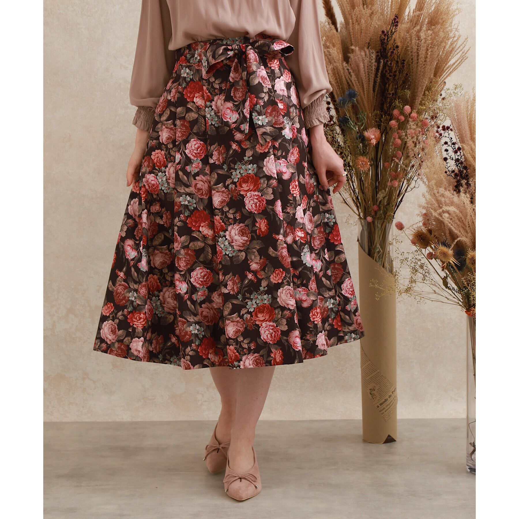 Couture broach「リボンパンプス」|パンプス|