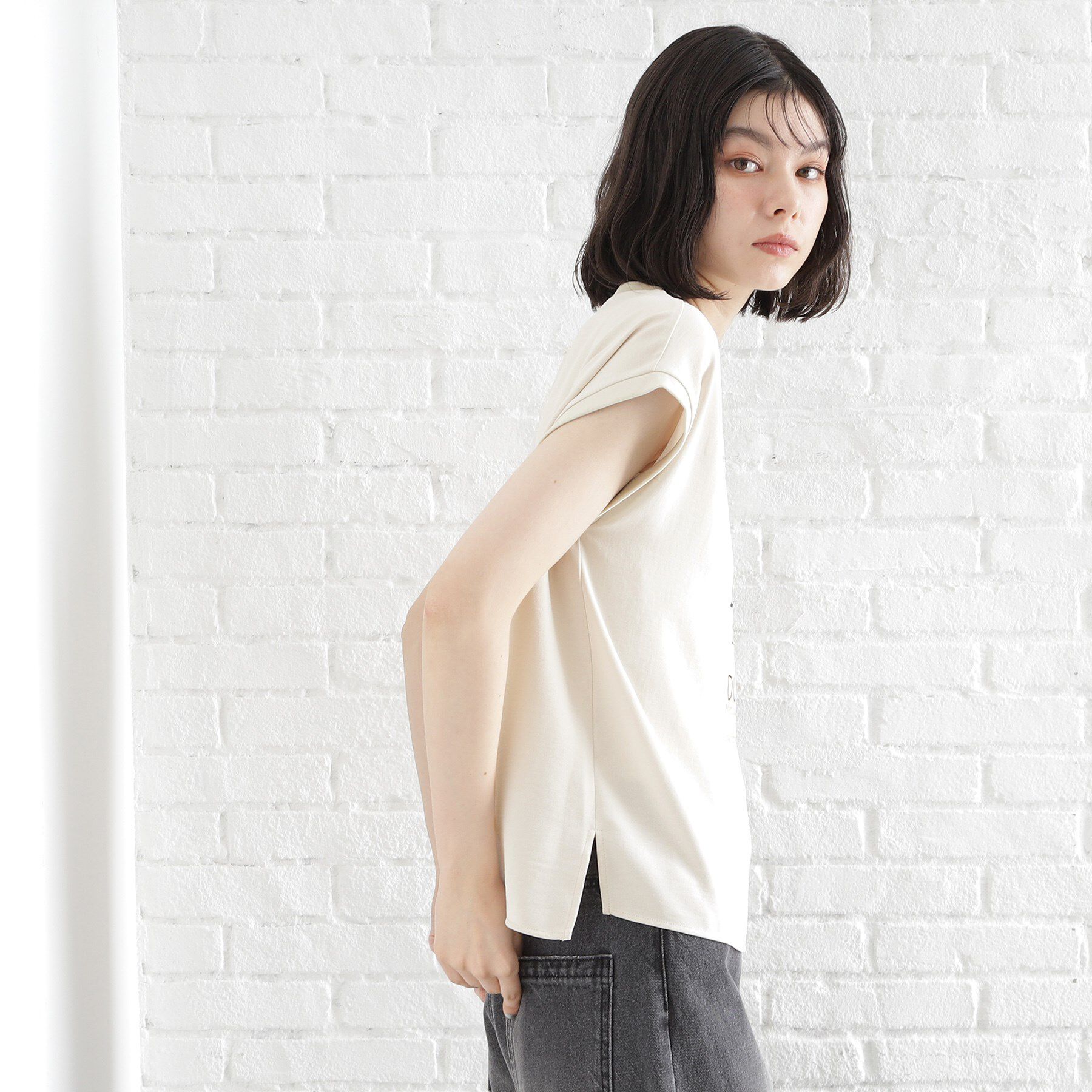 THE SHOP TK「アソートプリントTシャツ【防シワ／接触冷感／UV／洗濯機OK】」|Tシャツ・カットソー|