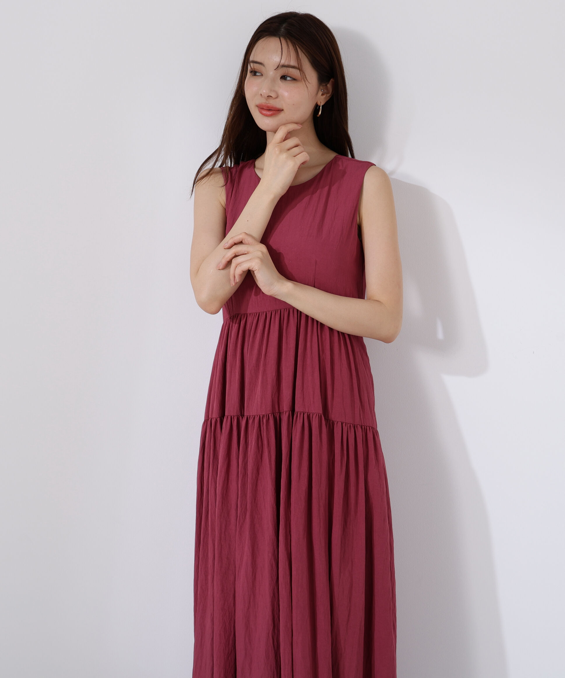 PROPORTION BODY DRESSING「バックリボンティアードワンピース」|ワンピース|