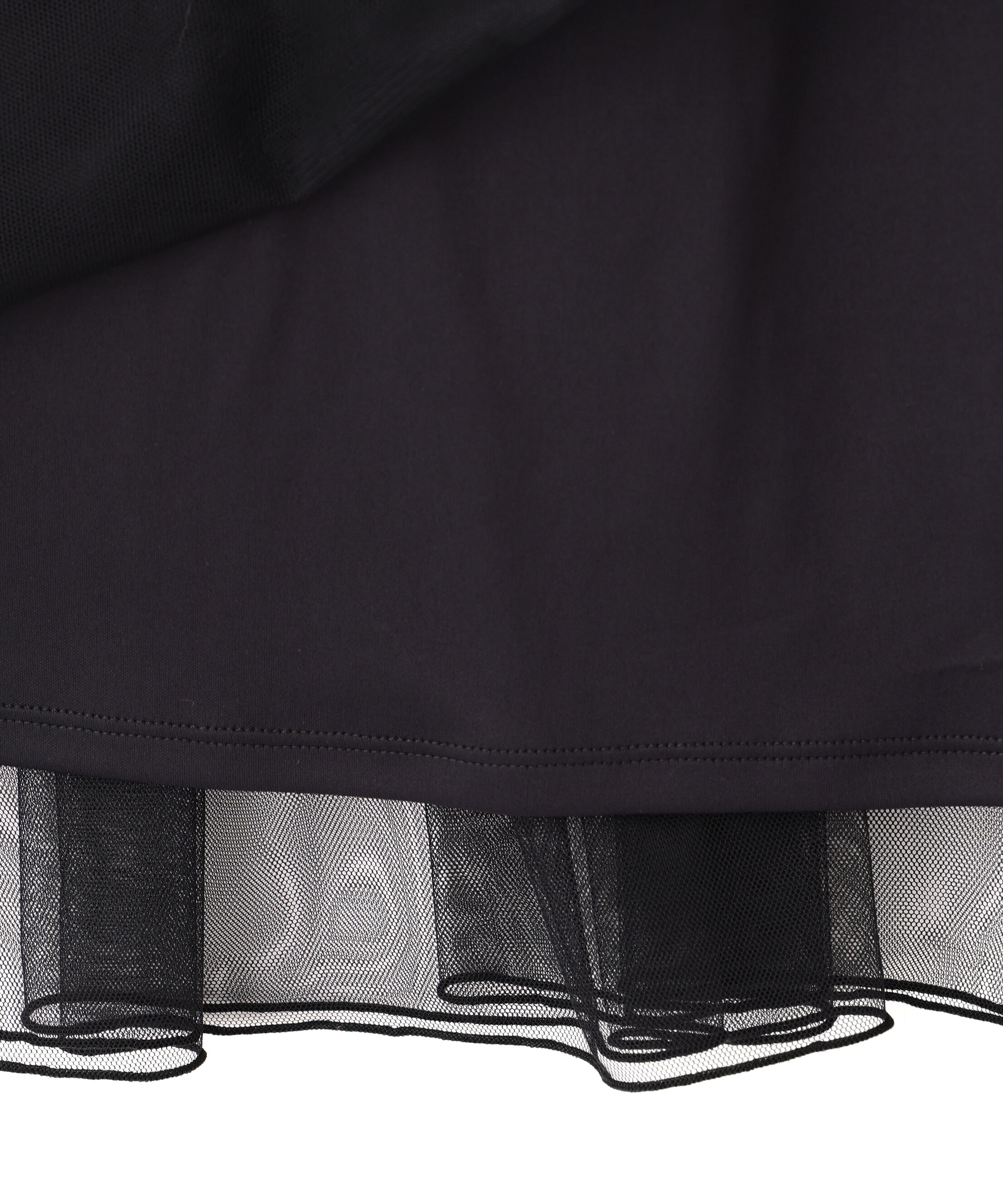 PROPORTION BODY DRESSING「《EDIT COLOGNE》チュールドッキングニットワンピース」|ワンピース|