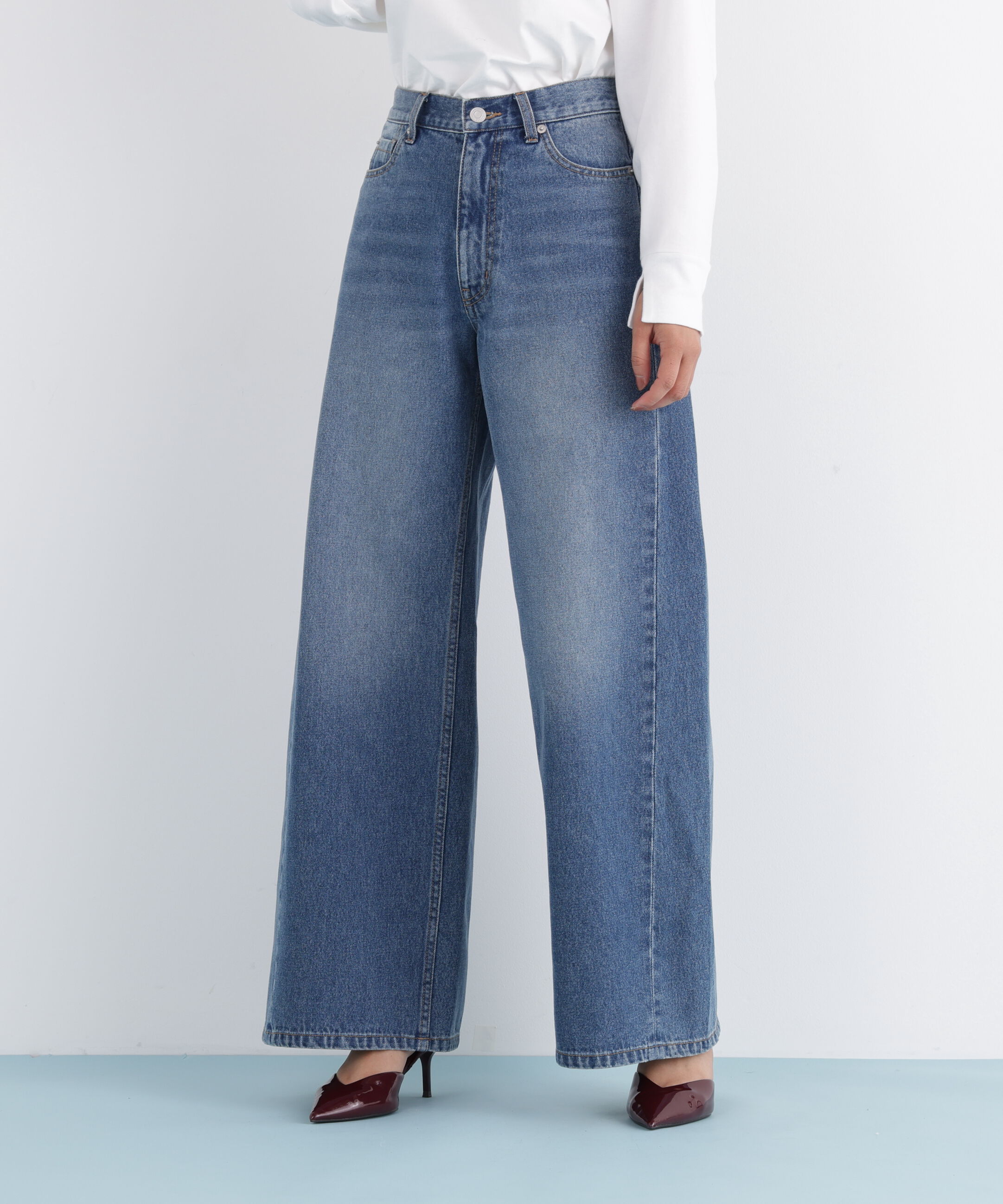  「バギーデニムパンツ」|その他|