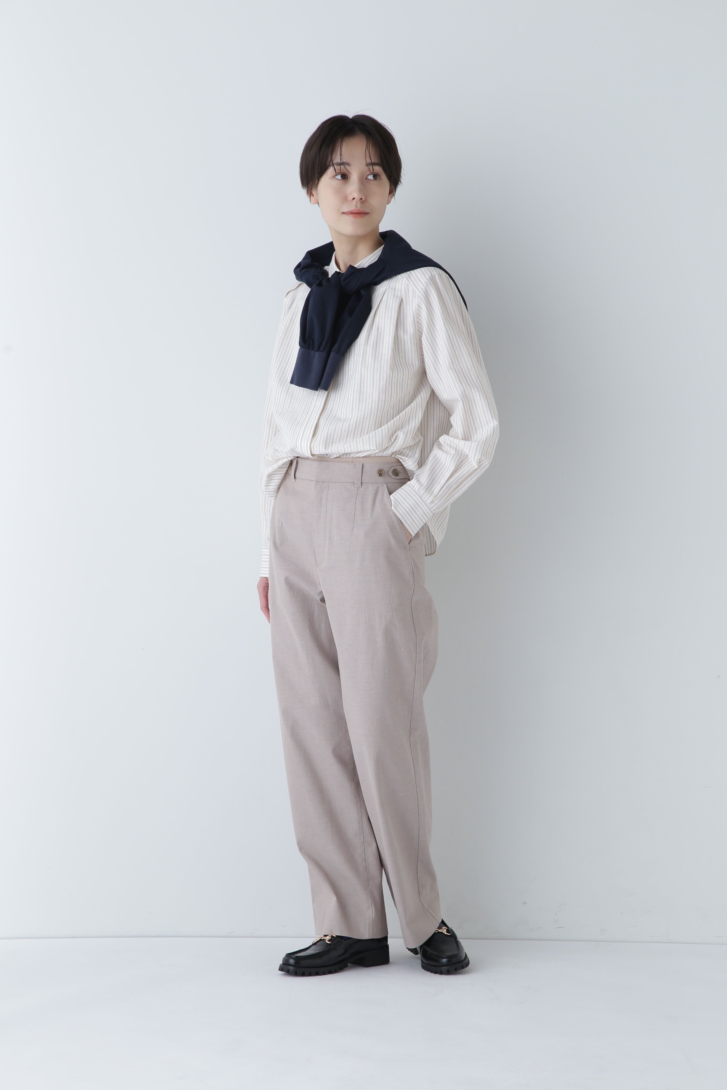  「◆先染めドビーストレッチパンツ」|その他|