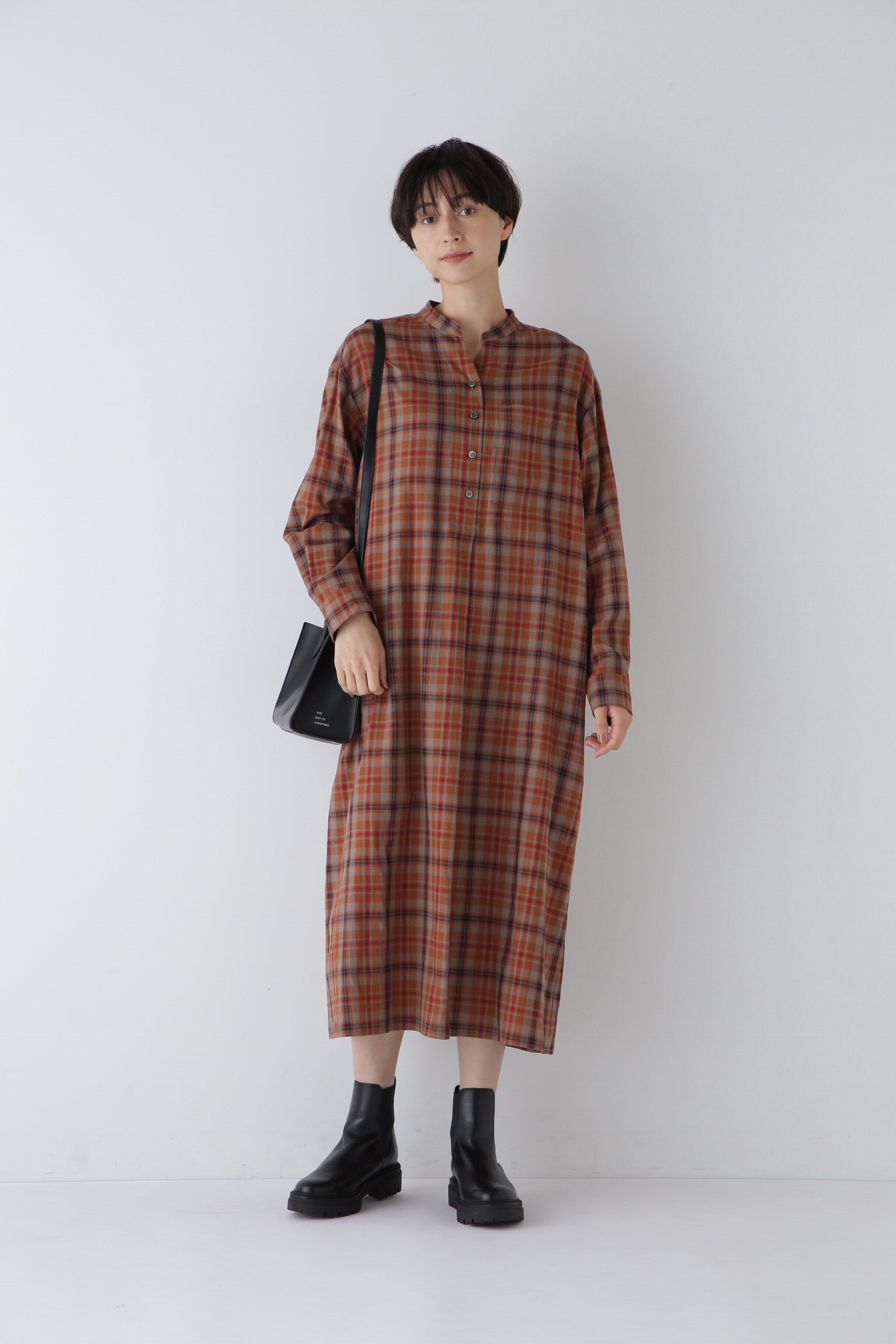  「◆オリジナルチェックシャツワンピース」|ワンピース|