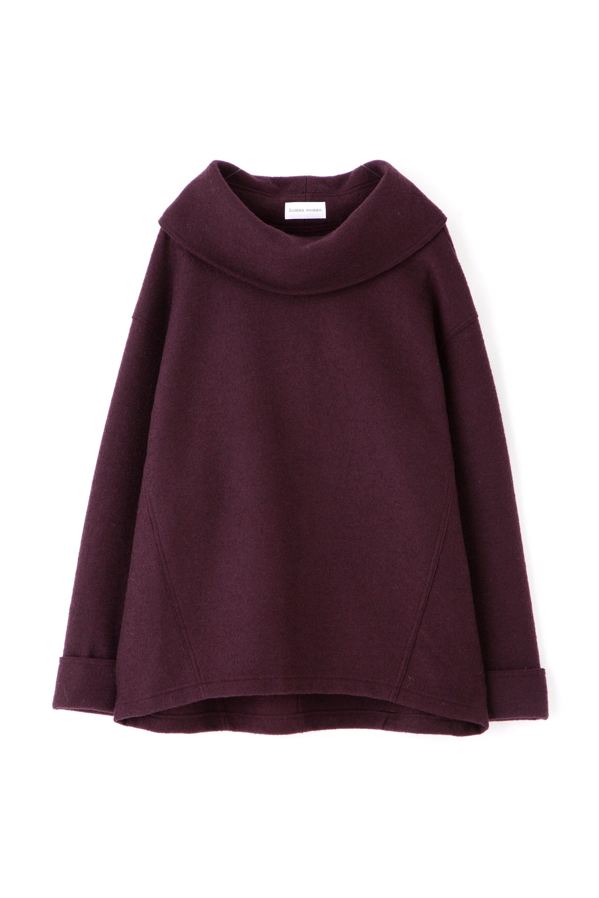  「◆ウールリング圧縮オフタートルオーバートップス」|Tシャツ・カットソー|