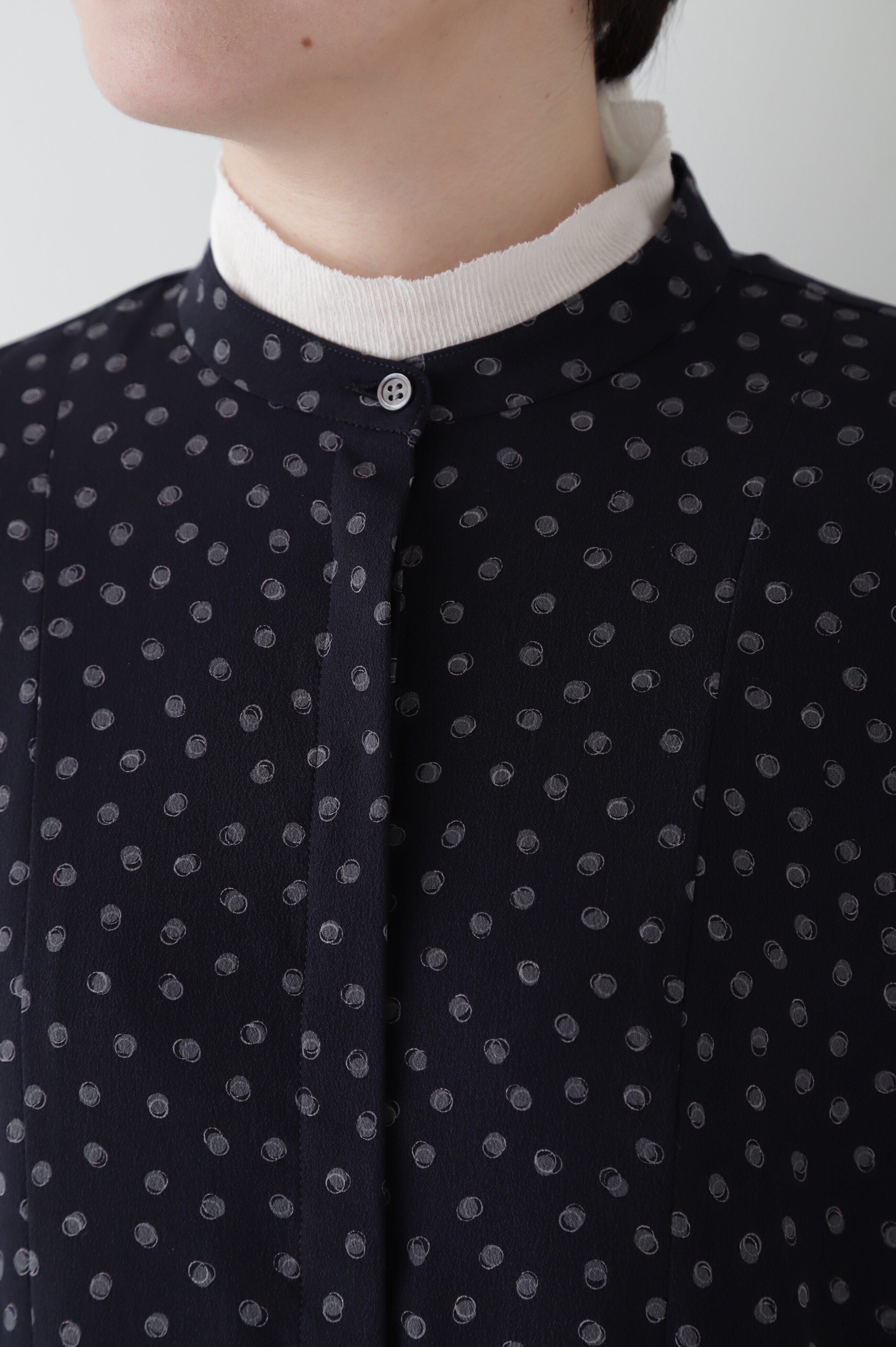  「◆デシンドットプリントワンピース」|ワンピース|