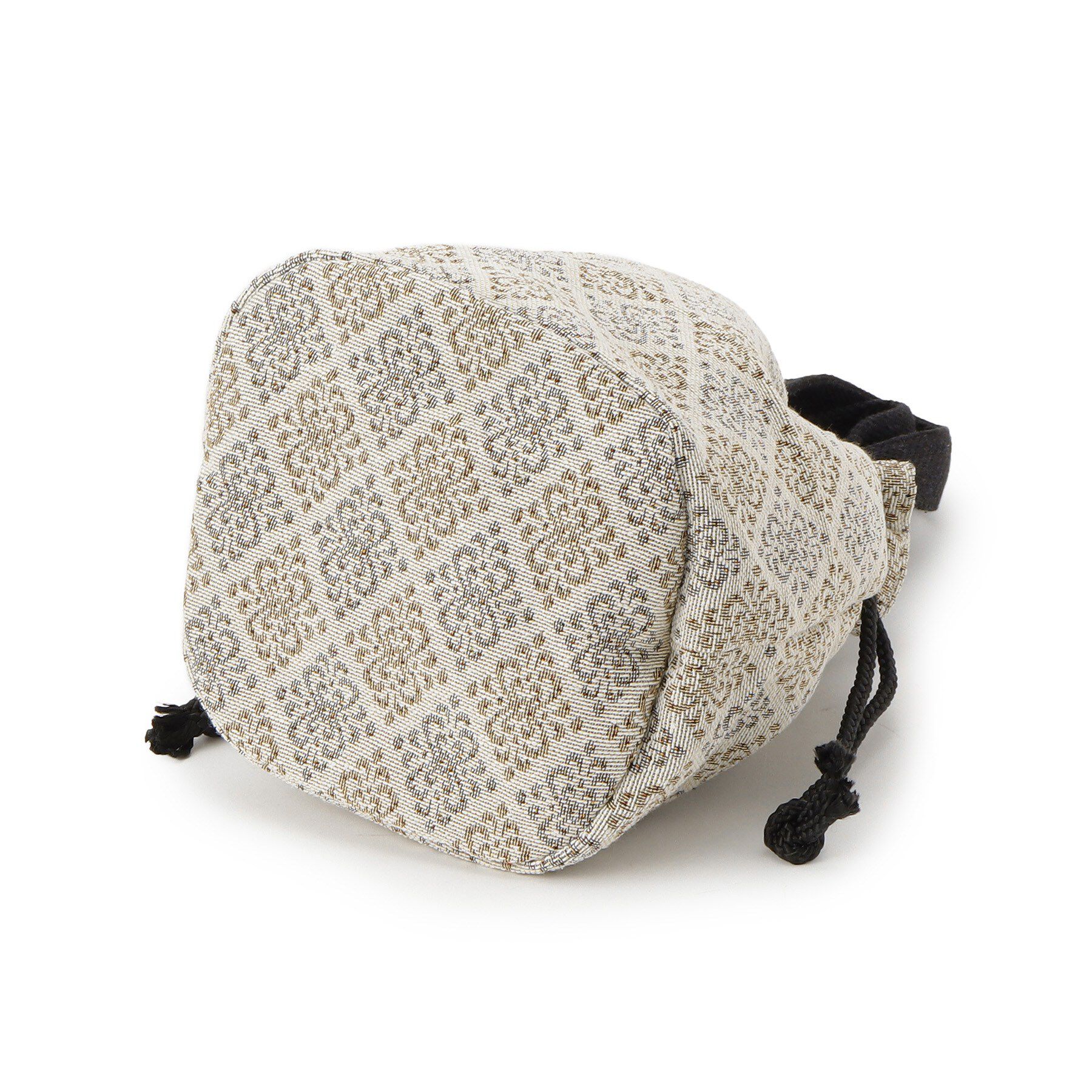 SHOO･LA･RUE「【インド製】ジャカード巾着バッグ」|トートバッグ|