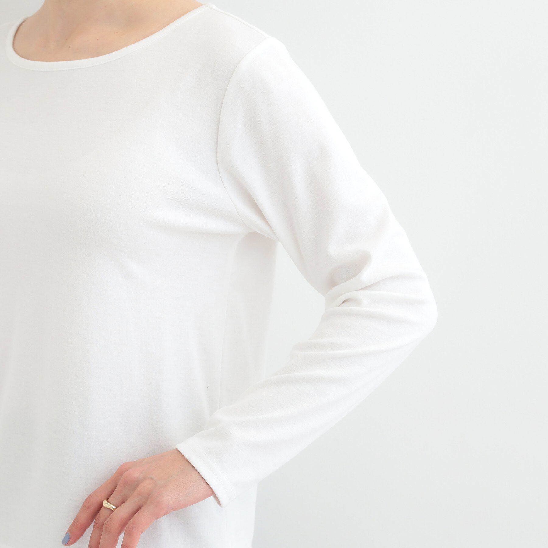 SHOO･LA･RUE「【体系カバー/2点セット】ポンチョ風 スエードライクトップス+ロンT」|その他|