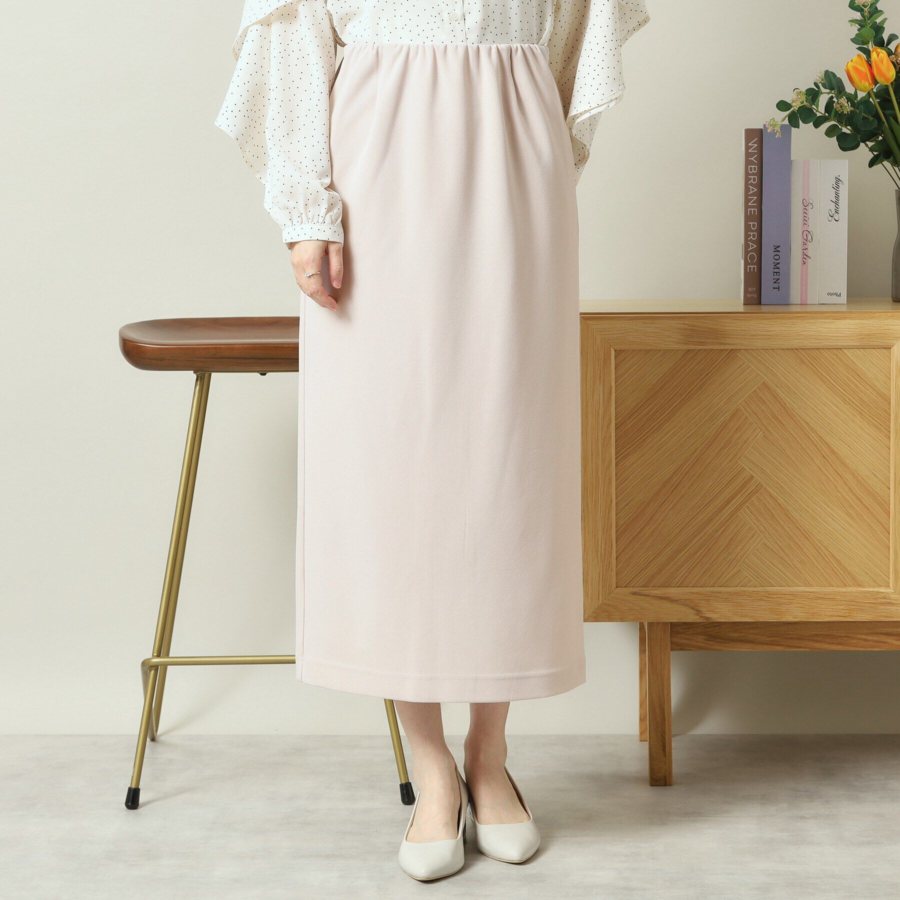 ITS&rsquo;DEMO「【洗濯機OK／吸水速乾／UVカット】カットジョーゼットスカート」|スカート|