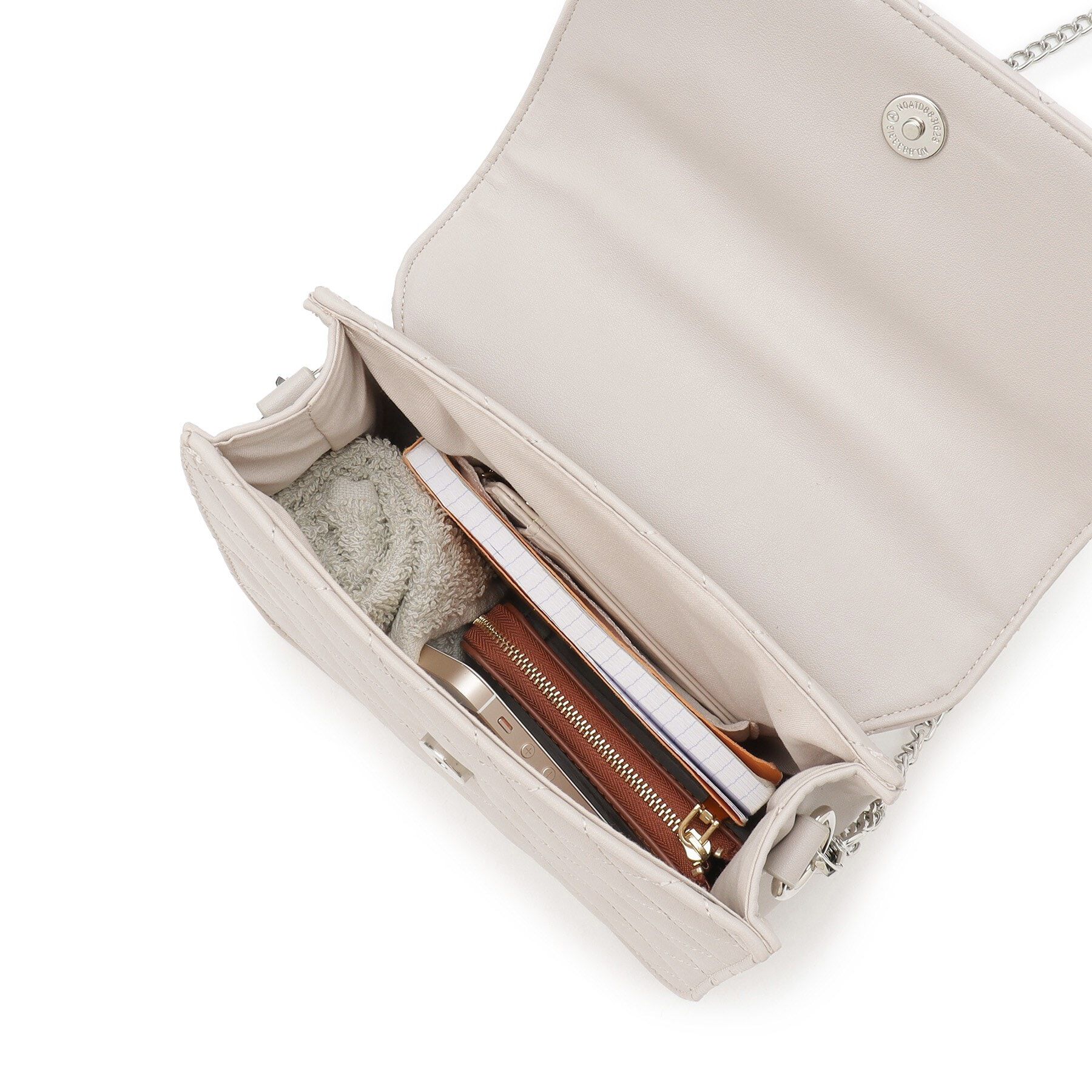 Ober Tashe「ロゴ キルトショルダーバッグ」|ショルダー・メッセンジャー|