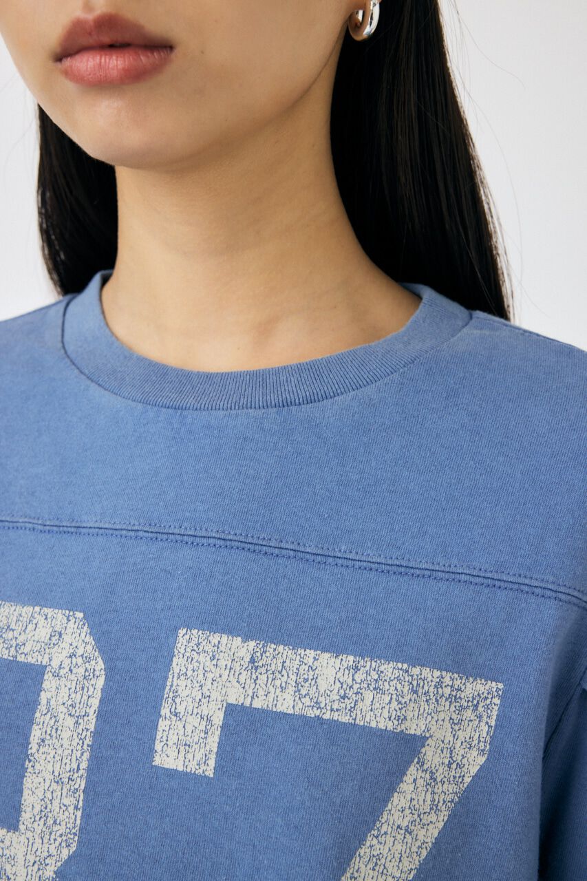 MOUSSY「NUMBERING VINTAGE ロンT」|Tシャツ・カットソー|