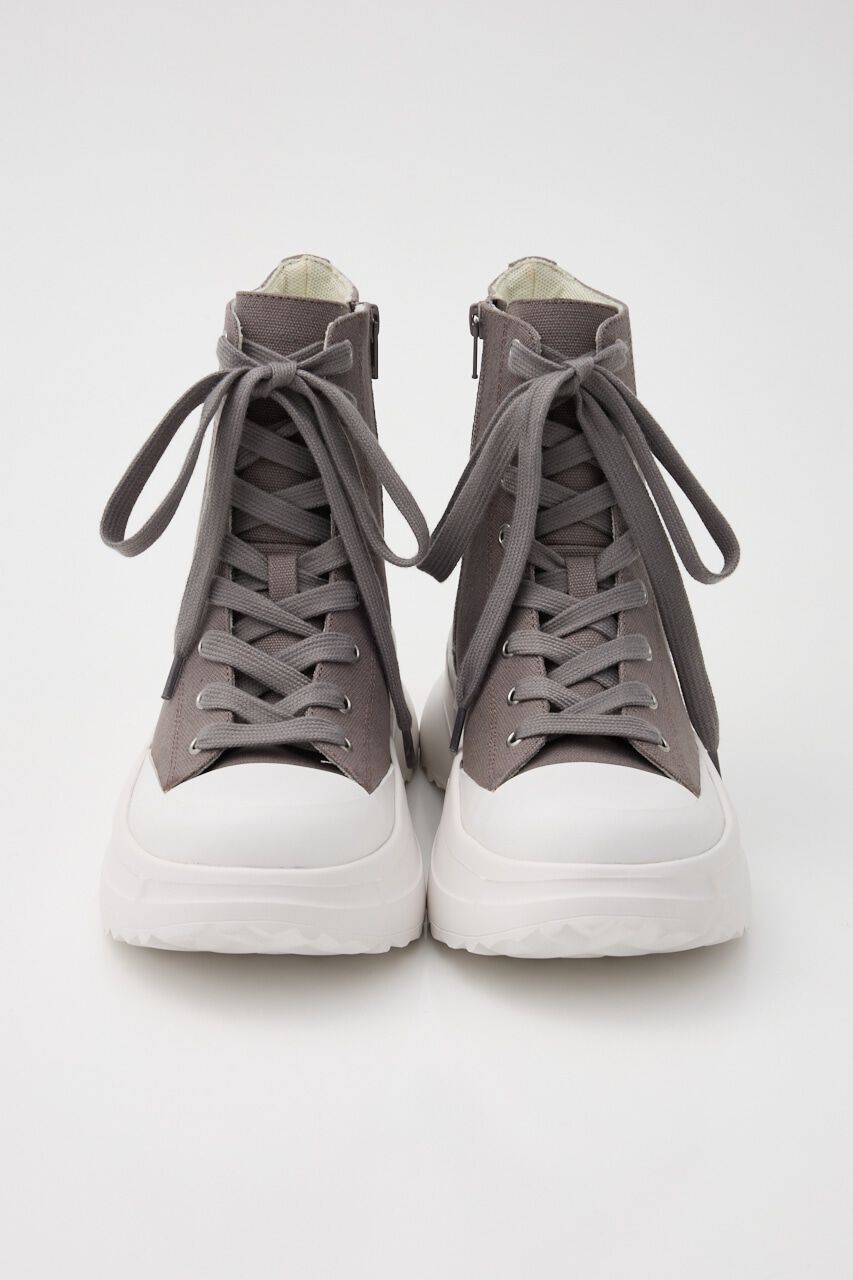 rienda「ボリュームソールハイカットスニーカー」|スニーカー|