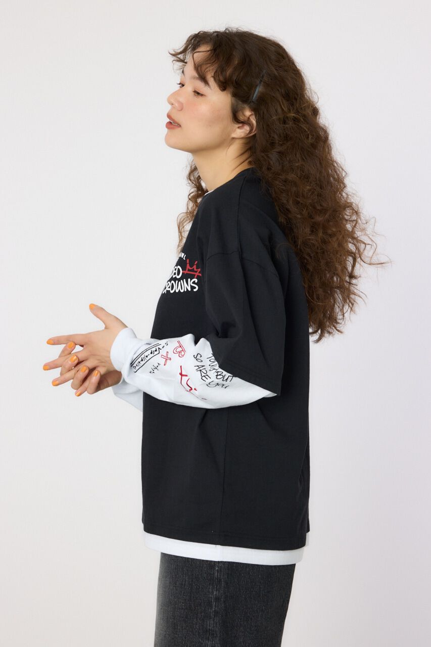 RODEO CROWNS「フェイクレイヤードロングスリーブTシャツ」|Tシャツ・カットソー|