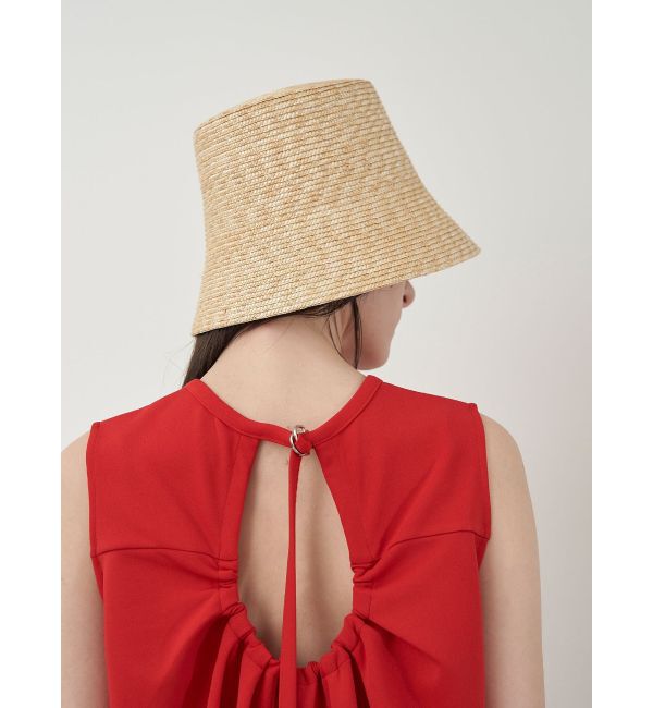ELENDEEK「STRAW BLADE HAT」|ハット|ベージュ