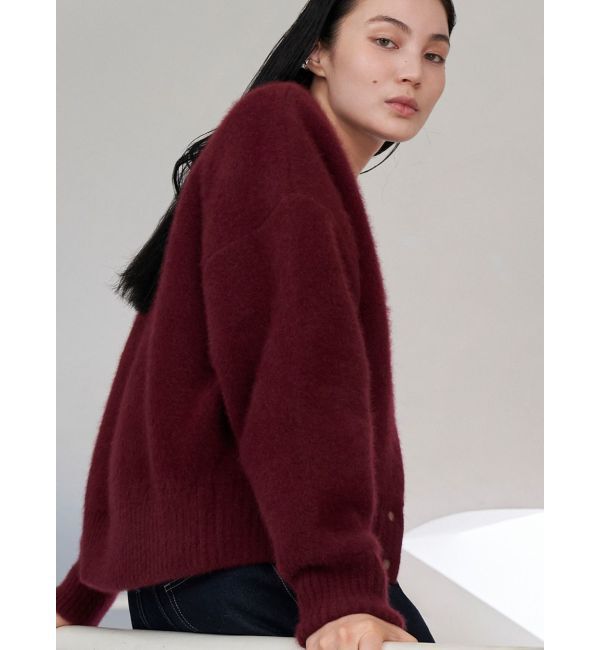 ELENDEEK「CN RACCOON MIX BZ」|カーディガン|