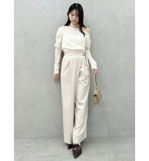 dazzlin「【セットアップ対応】アシメウエストセミウエストパンツ」|その他|