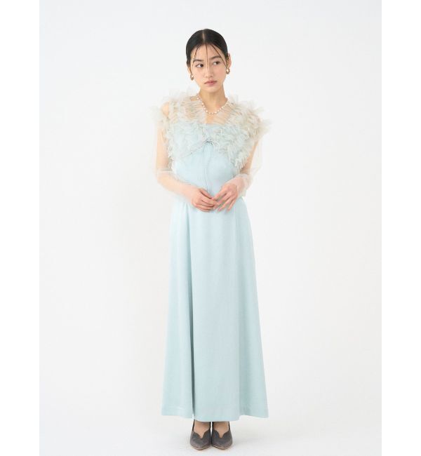 LAGUNAMOON「LADYチュールボレロキャミワンピース」|ドレス|